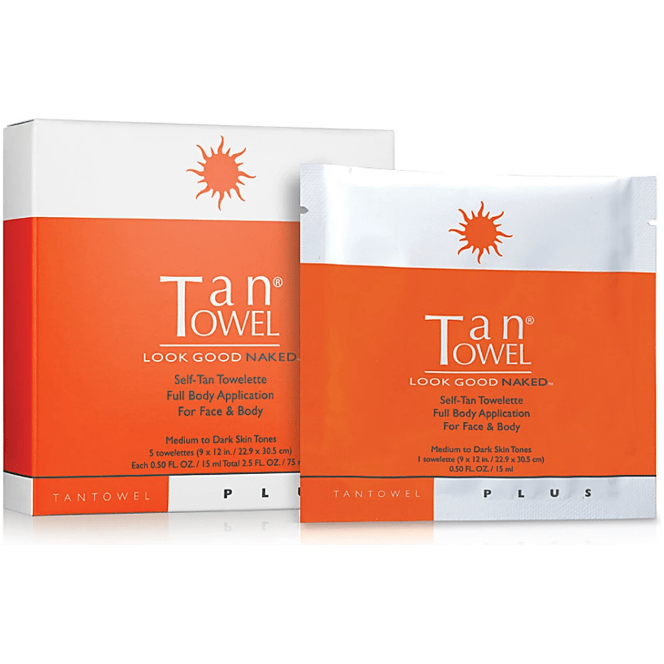 Toallitas de Autobronceado Tan Towel Plus para Cuerpo Completo - Paquete de 5