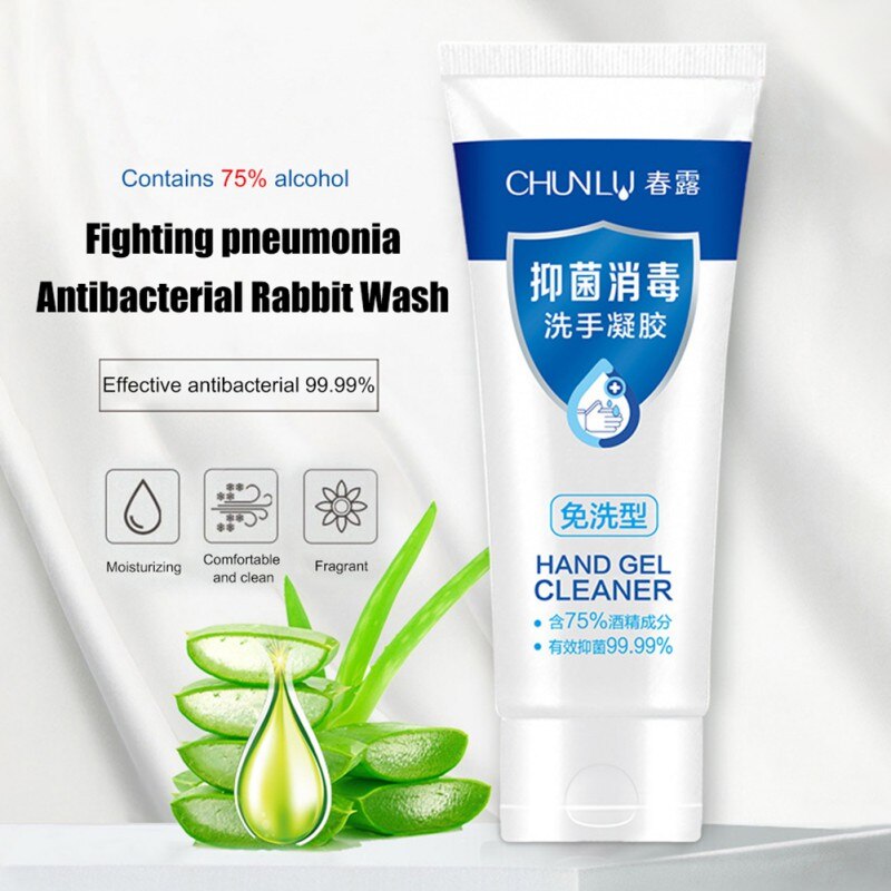 100ML Disposable Hands-Free Water Disinfection Hand Sanitizer 24 Hour Hand No Clean Gel Sanitizer - Korvel