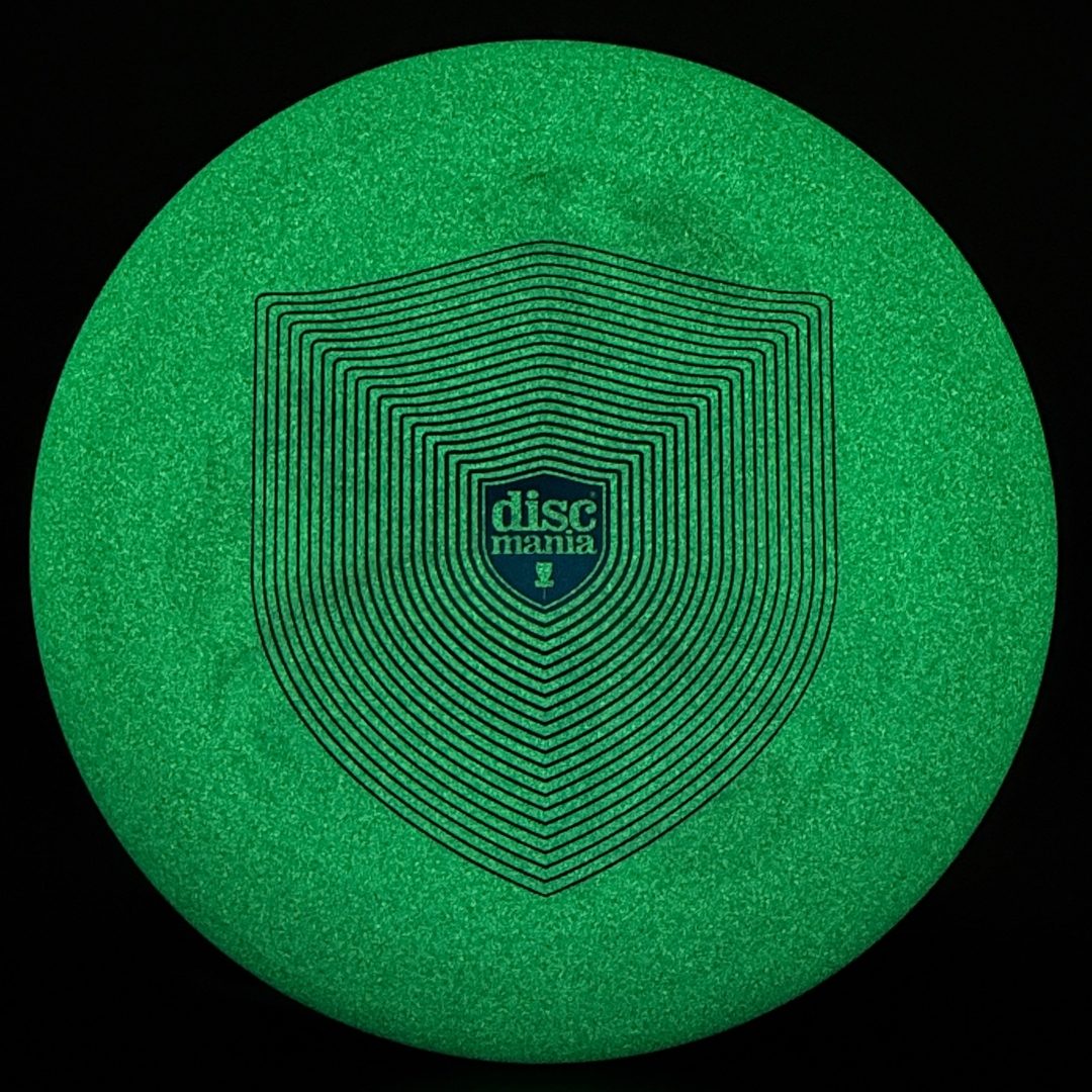 Glow P-Line P1x (Flex 2) Disc Golf Putter - XL Shield MB 25
