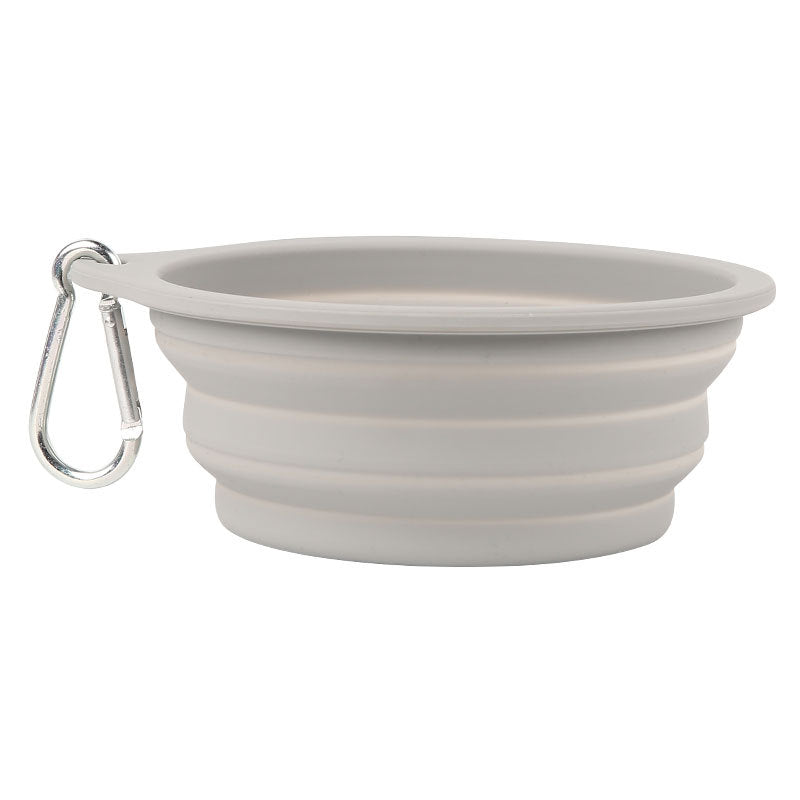 Silicone Foldable Bowl Portable Pet Bowl 600ml Cat Bowl Travel Pet Portable Dog Bowl - Korvel