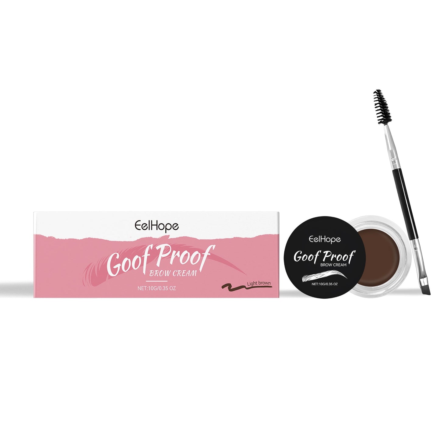 Eyebrow Cream Series Of Anti-Smudging Multi-Color Eyebrow Color Moisturizing Nourish Long-Lasting Dry Waterproof Eyebrow Cream - Korvel