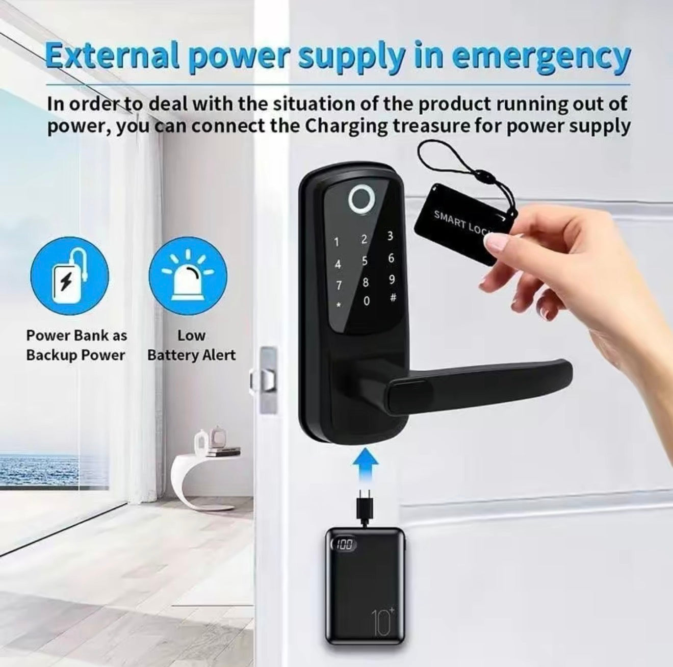 Cerradura Inteligente SecureTouch - Solución de Entrada Sin Llave