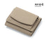 Cartera Mini de Cuero Genuino para Mujeres con Protección RFID