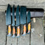 Exquisite Damascus Steel Chef Knife Set with Sharpener – Ideal Gift for Loved Ones - Korvel
