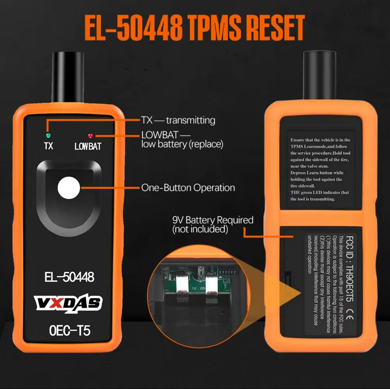 Herramienta de Activación AutoTPMS para Vehículos GM