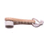 Baby hair comb round head beech wood baby bath brush children's bath brush - Korvel