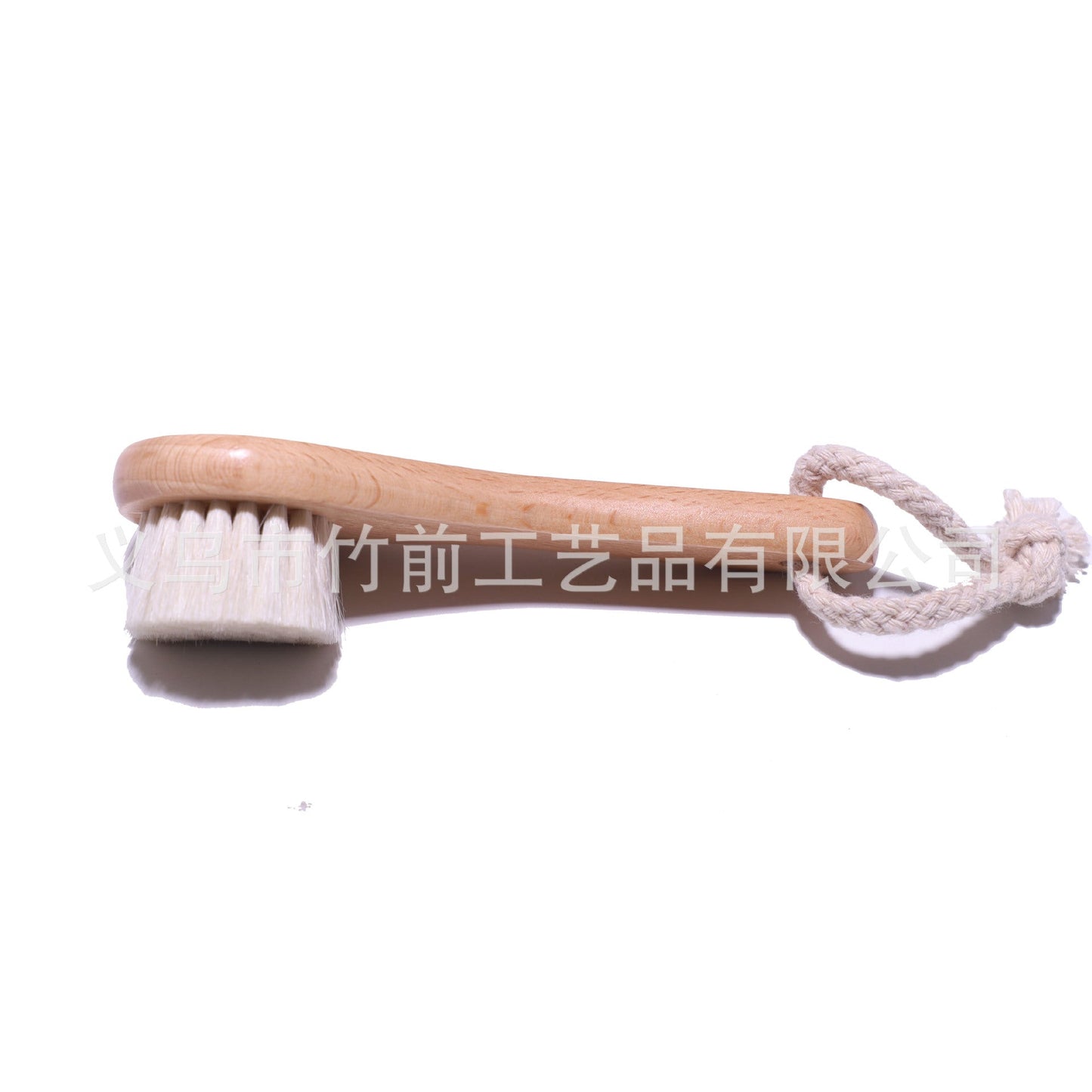 Baby hair comb round head beech wood baby bath brush children's bath brush - Korvel