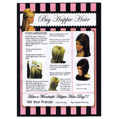 5PCS Bumpits Big Happie Hair Volumizing Inserts