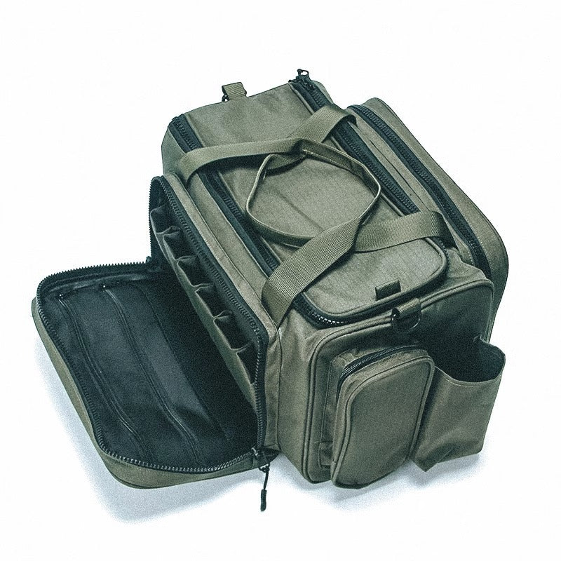 Outdoor camping picnic bag outdoor tableware storage tactical compartment sundries portable shoulder bag - Korvel