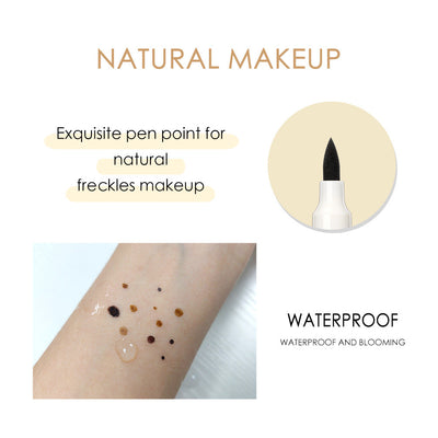 QIBEST Natural Freckle Pen - Waterproof & Easy Application
