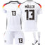Germany Home No. 13 Muller Jersey - Premium Football Uniform