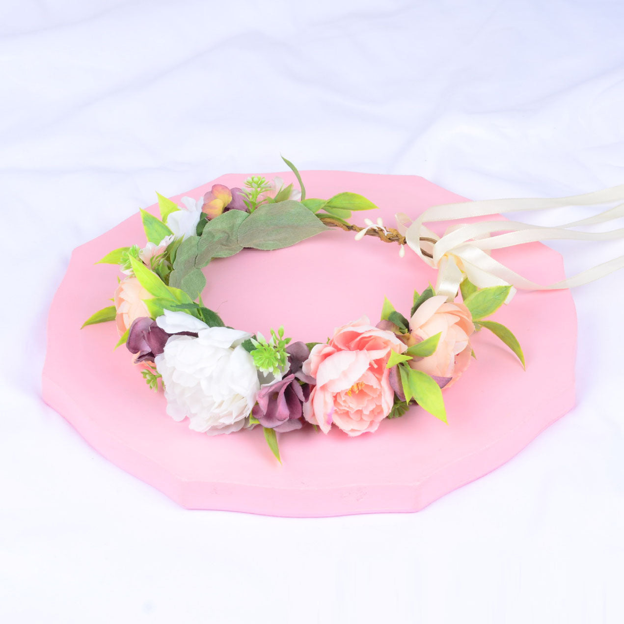 Diadème de Fleurs Élégant pour Femmes