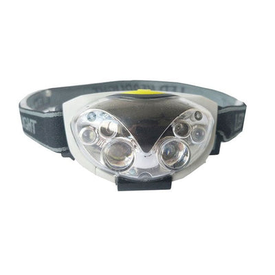 LED Headlight Head Bike Lamp Light Infrared Ray Mini Waterproof 800Lm 3 Modes 3xAAA battery Headlamp With Headband - Korvel
