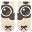 Calcetines invisibles para mujer con estampado de animales en 3D