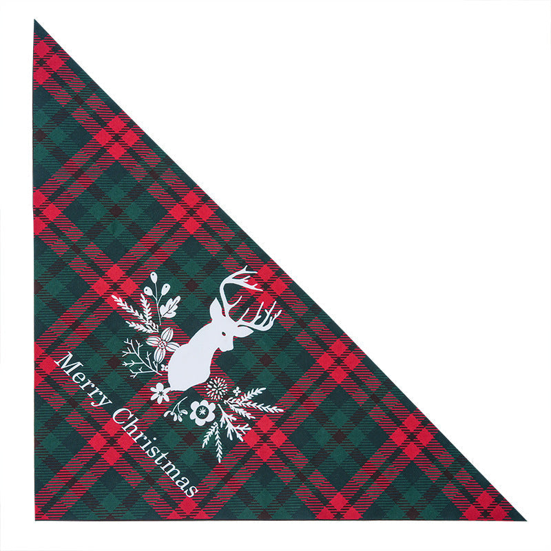 Stylish Pet Bandana for Dogs and Cats - Holiday Collection