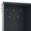 Armoire d'entrée élégante et multifonctionnelle avec rangement en bleu antique