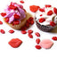Décorations comestibles pour gâteaux de la Saint-Valentin - Assortiment de 8 oz