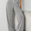 Pantalones de Pierna Ancha con Cuerda para un Estilo Sin Esfuerzo