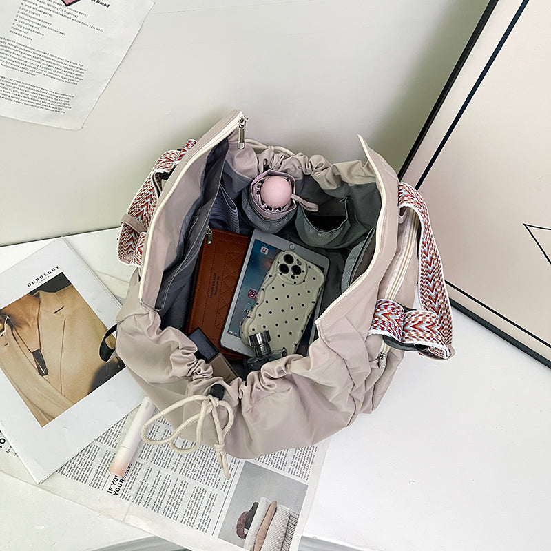 Bolsa de mamá de tela de nailon - Tote de gran capacidad para viajar