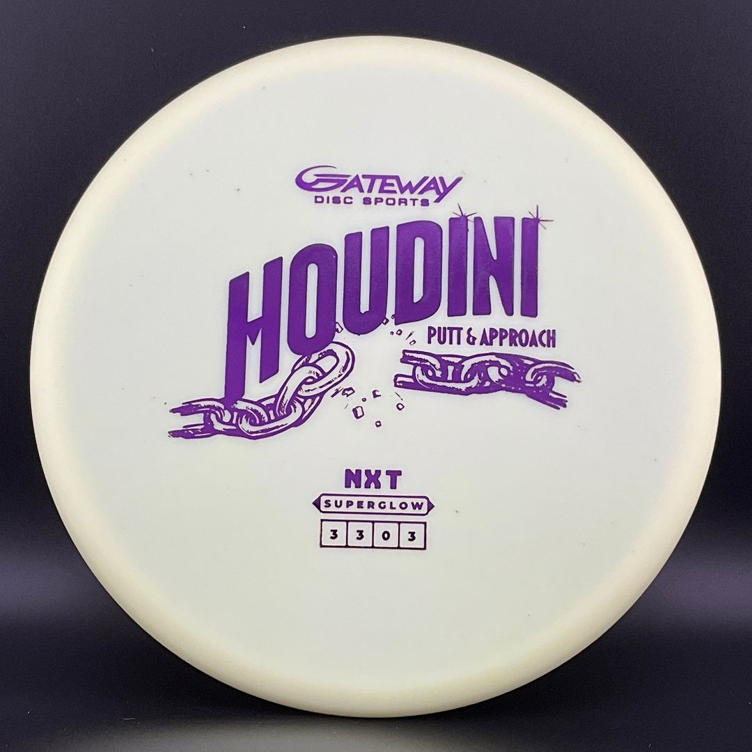 NXT Superglow Houdini Disc Golf Disc