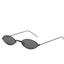 Gafas de sol ovaladas vintage elegantes para hombres y mujeres