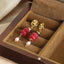 Natural Stone Freshwater Pearl Dangle Earrings - Korvel