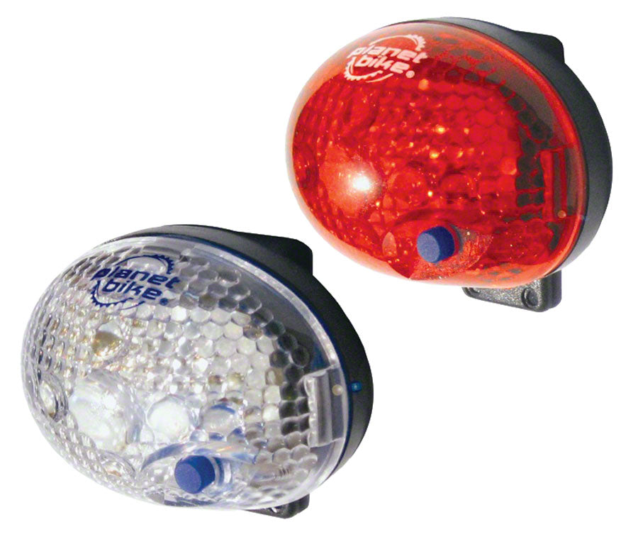 Juego de luces delanteras y traseras Planet Bike Blinky