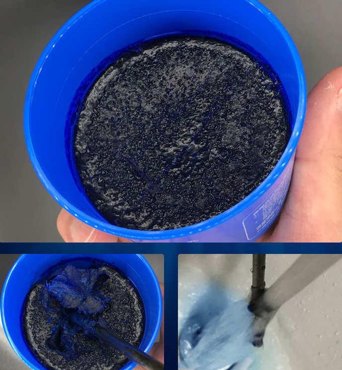 Toilet cleaner, toilet deodorizer, flushing cleaner, descaling cleaner, powerful yellow and dirt remover, blue bubble cleaner - Korvel