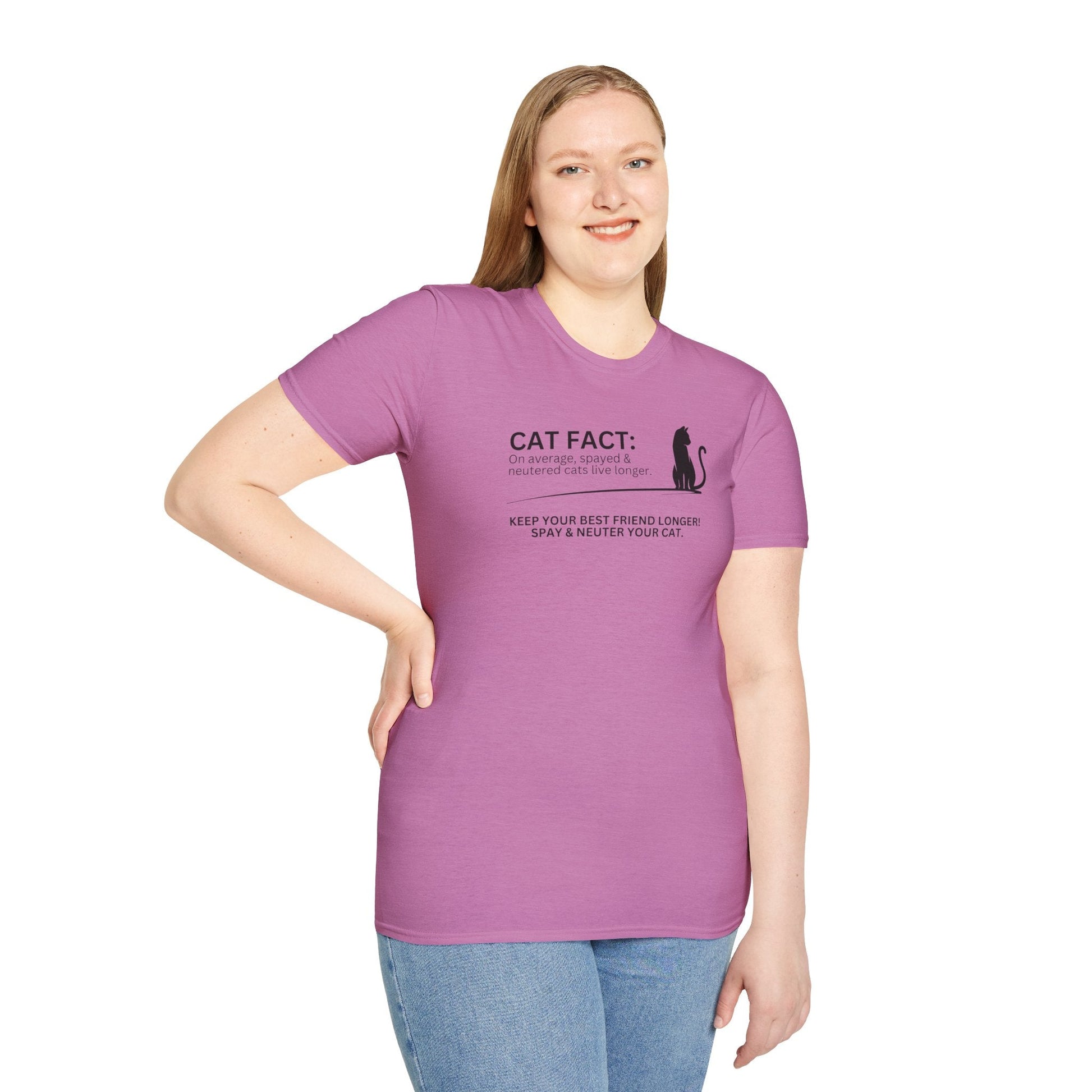 Unisex Softstyle T-Shirt for Spay Neuter Awareness - Korvel