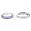 Elegant 3.06 Carat Genuine Tanzanite Sterling Silver Earrings
