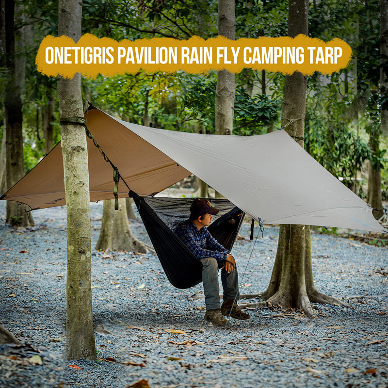 Sunscreen Waterproof Camping Awning - 4x4m