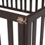 Full Size Wood Daybed Frame with Fence Walnut(OLD SKU:WF289662AAL) - Korvel