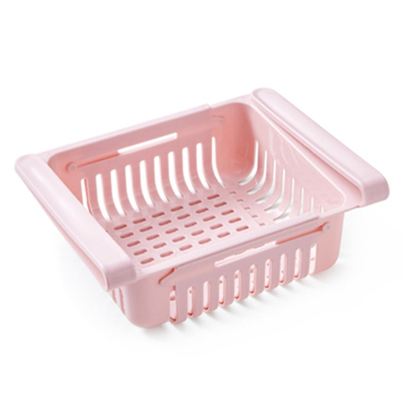 Retractable Refrigerator Divider Storage Rack