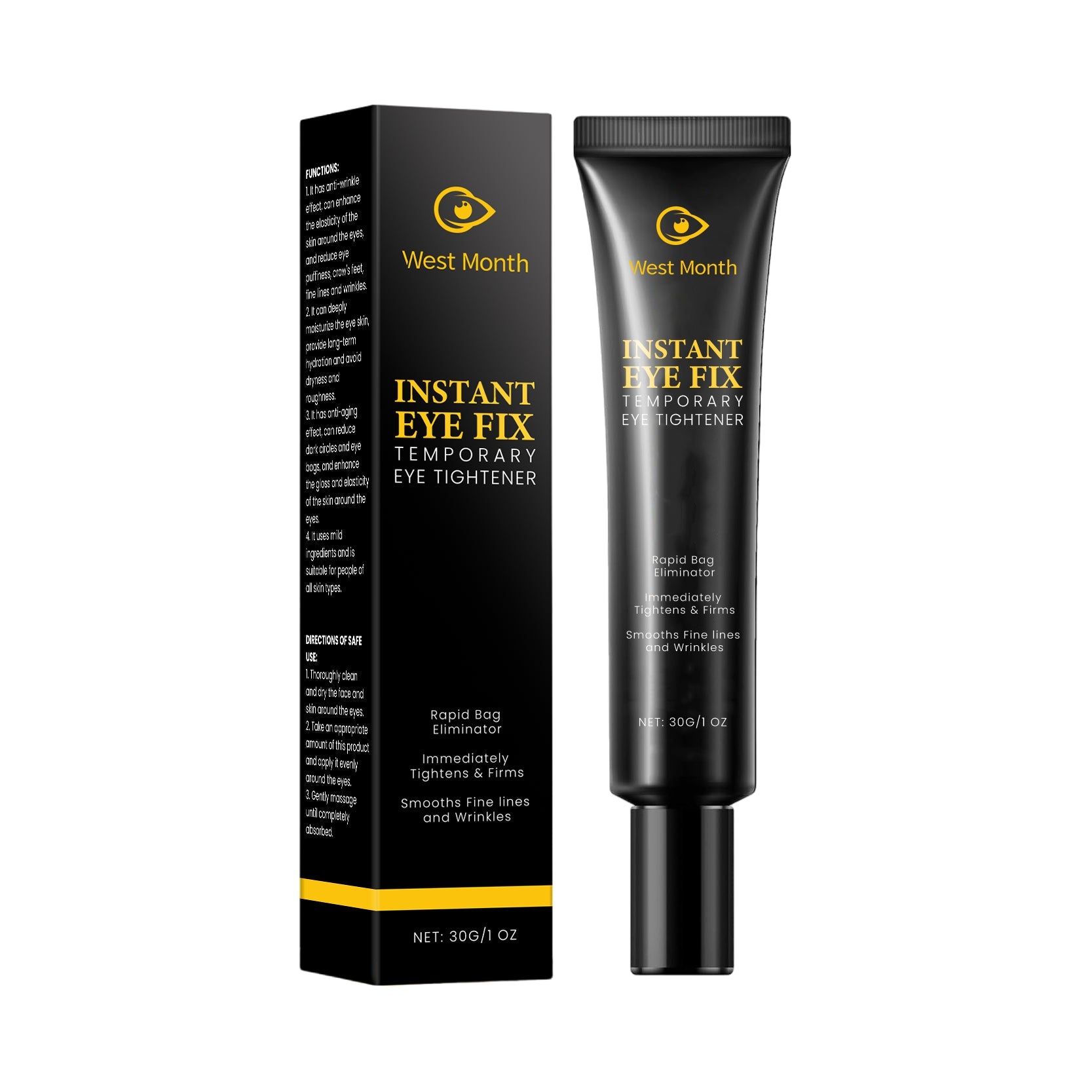 Firming Eye Cream Reduces Fine Lines, Moisturizes, Hydrates And Improves Eye Skin - Korvel