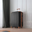 Hardshell Luggage Spinner Suitcase with TSA Lock Lightweight Expandable 24'' (Single Luggage) Black Brown + ABS + 24 Inch - Korvel
