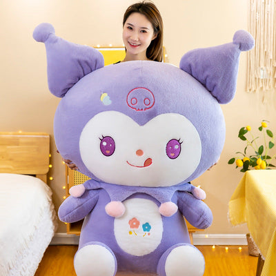 Kuromi Plush Toy Doll - Ultra Soft Ragdoll Pillow
