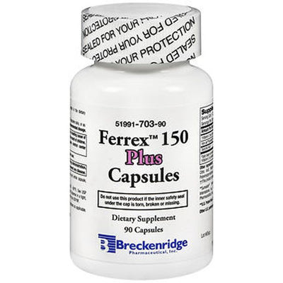 Capsules Ferrex 150 Plus de Breckenridge