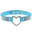 Collar de Rhinestone en Forma de Corazón Harajuku
