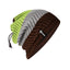Fleece Lined Knitted Hat Scarf for Outdoor Activities