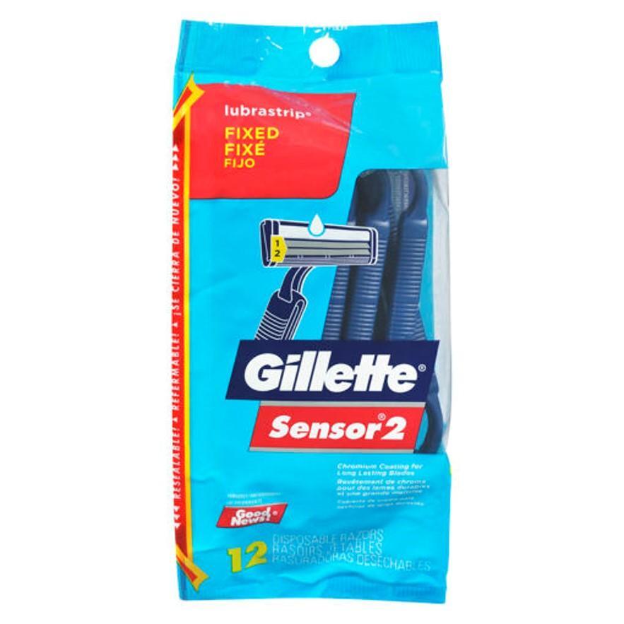 Gillette Sensor 2 Maquinillas de Afeitar Desechables - Cabezal Fijo