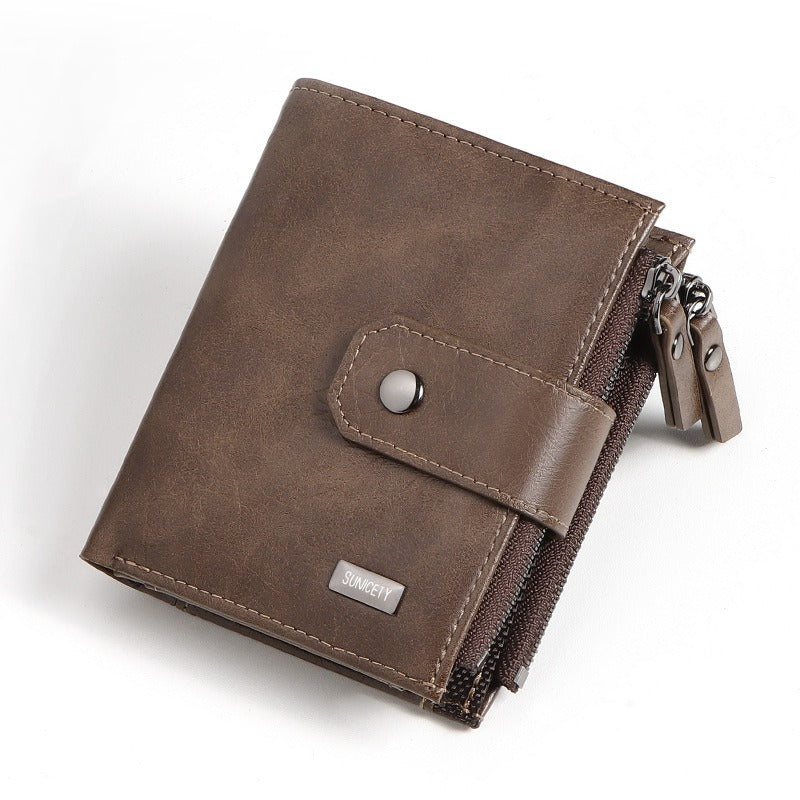 Premium Anti-Theft Leather Wallet for Men
