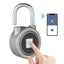 Fingerprint Smart Keyless Lock Waterproof APP Button Password Unlock Anti-Theft Padlock Door Lock - Korvel