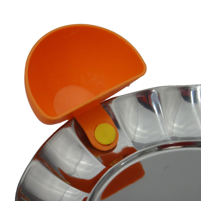 Creative plastic snack spoon with versatile bowl plate seasoning dish salad dressing box for kitchen use - Korvel
