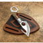 Artisan Crafted D2 Steel Guthook Skinner Knife with Rosewood Handle - Korvel