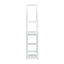 House-shaped Wooden writing Desk,Kids study Table,Bookshelf & Toy Storage,White - Korvel