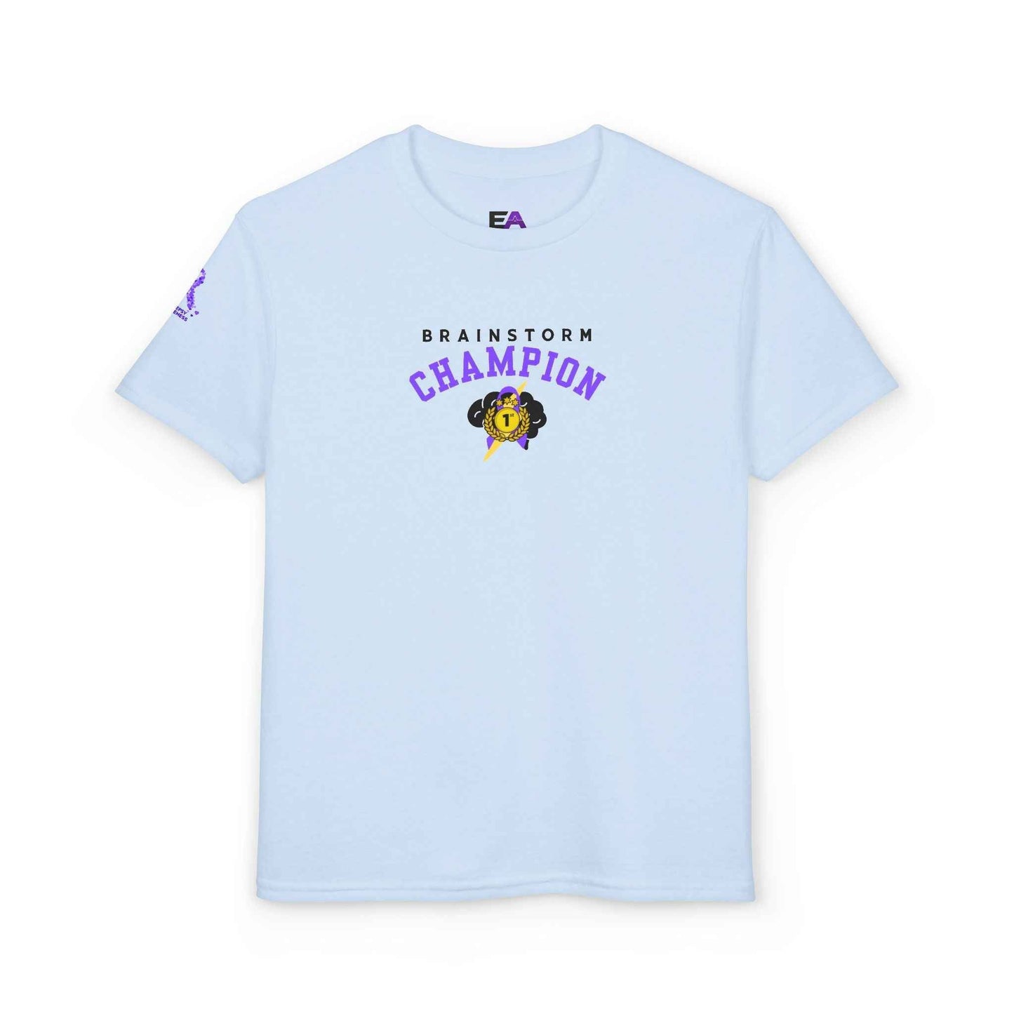 Brainstorm Champion Youth Tee – Neurostrong Kids Edition