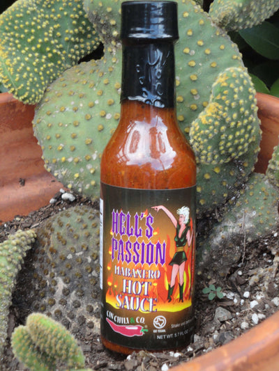 Hell’s Passion Habanero Hot Sauce – Extreme Heat & Flavor - Korvel