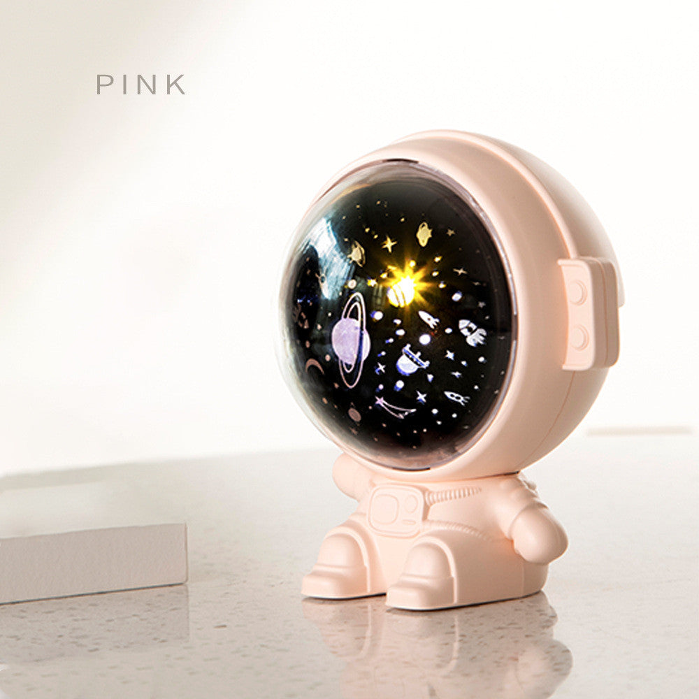 Galaxy Star Projector - Astronaut Night Light for Kids