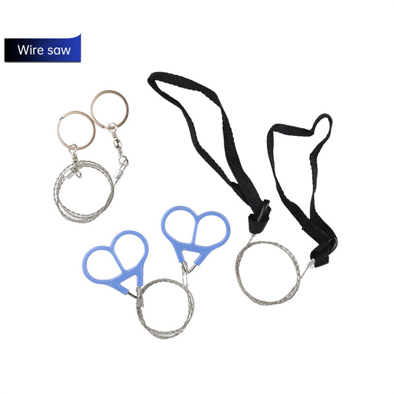 Hand Pulled Steel Wire Saw, Chain Saw, Rope Saw, Rope Saw, Life Saving Saw, Outdoor Survival Equipment, Outdoor Supplies - Korvel