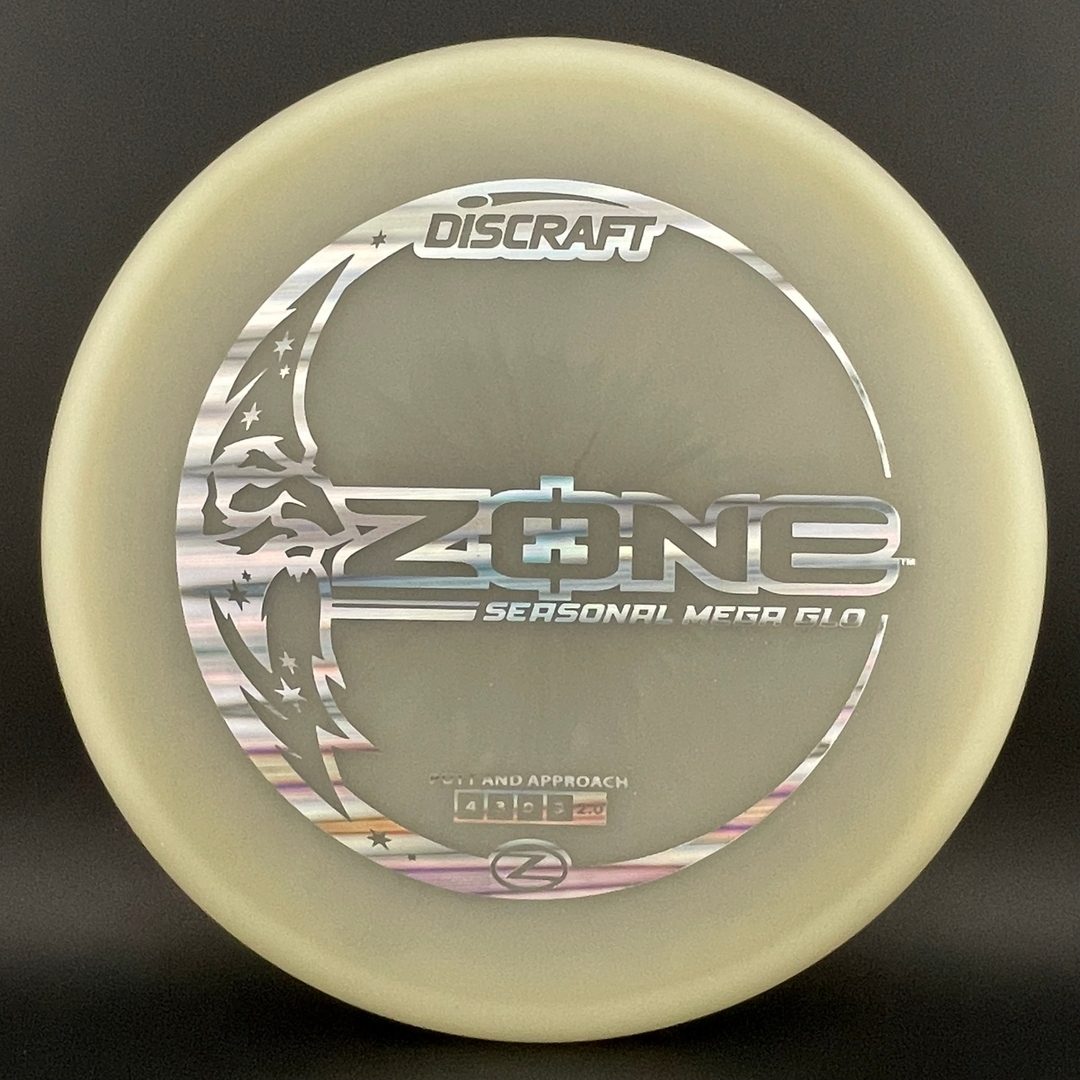 Discraft Mega Glo Zone - Premium Glow Disc Golf Putter